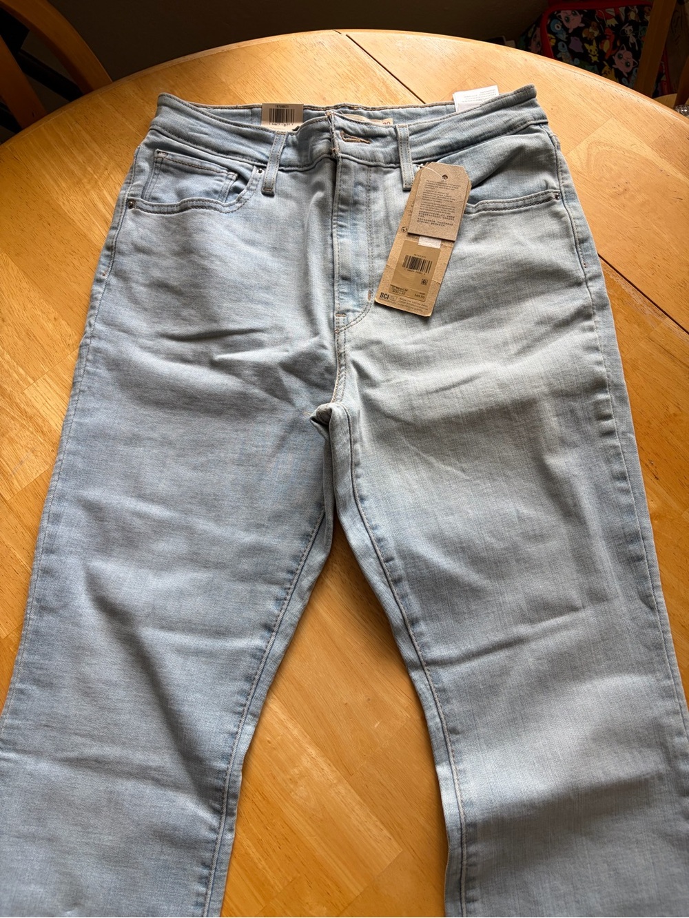 Levi's Women's Boot Cut Jeans - Light Wash Denim 30 waist